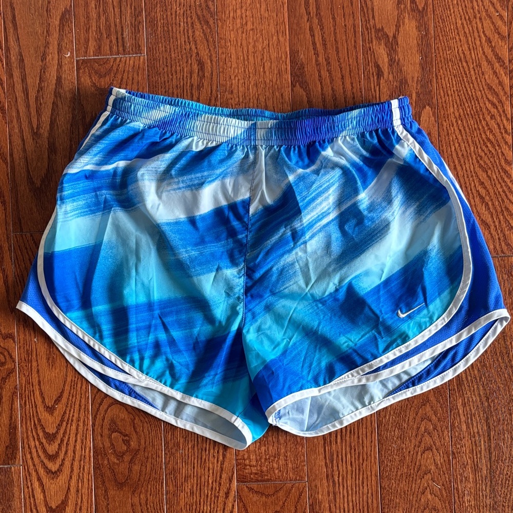 Nike Women's Vibrant Blue Athletic Shorts